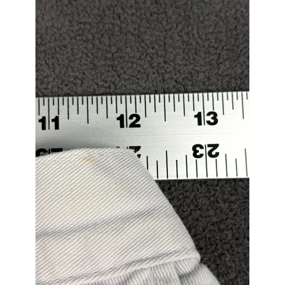 Dockers Khakis Shorts Womens 24 White Vintage Flat Front Casual